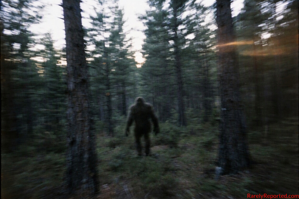 Terrified Hiker Leaks Panicked Bigfoot Photo