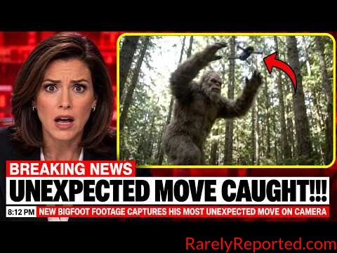 BREAKING: NEW Bigfoot Footage Captures His Most UNEXPECTED Move On Camera