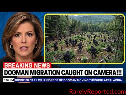 Drone Pilot Filmed Hundreds of Dogman Migrating Through Appalachia