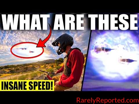 Mountain Biker Captures 2 Strange Objects on GoPro… Flying at INSANE SPEEDS!