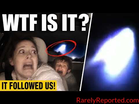 BIZARRE UFO CHASES This Family’s Car… They BARELY ESCAPE!