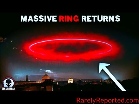 GIANT Mystery Ring Just Appeared Above Italy… Again.