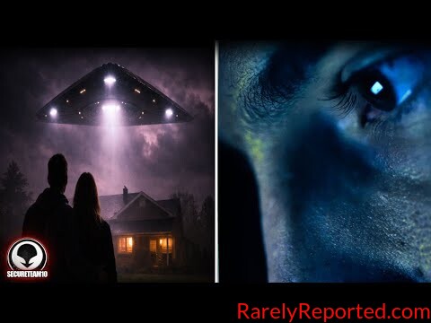 UFO Hovers Over Couple’s Home in CHILLING New Footage…